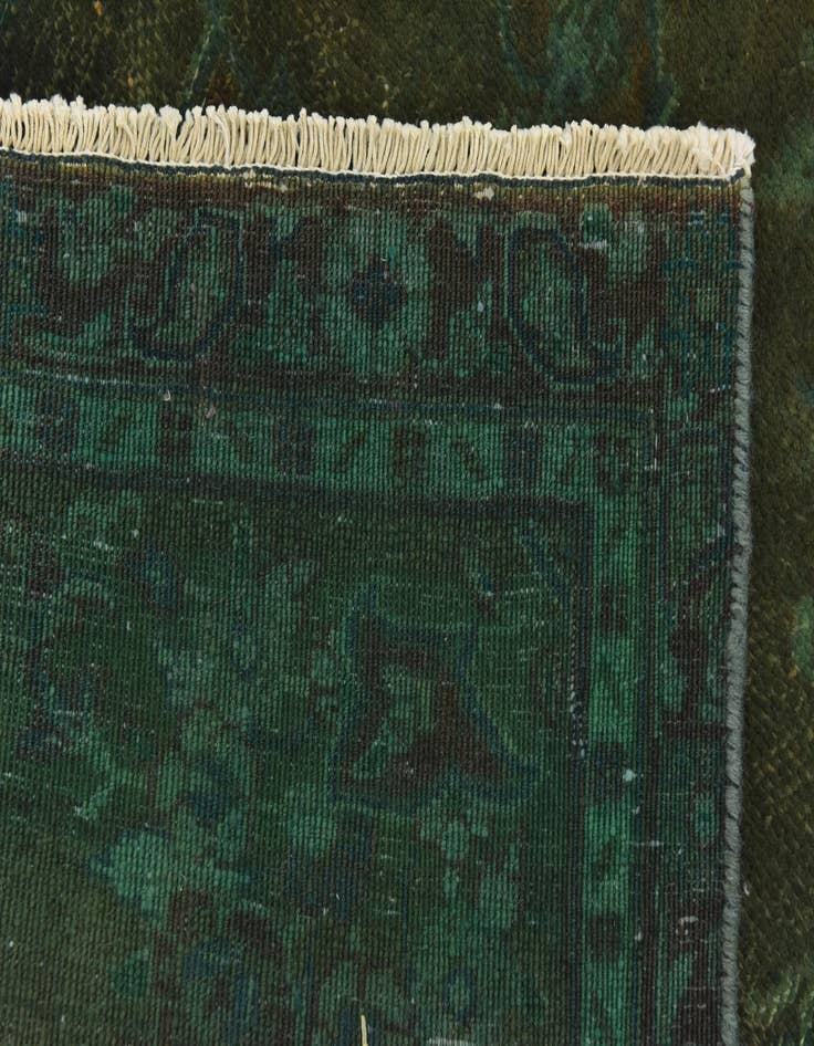 Detail image of 2' 9 x 4' 3 Hand Knotted Ultra Vintage Persian Wool Rug