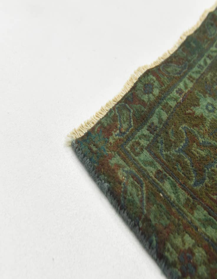 Detail image of 2' 9 x 4' 3 Hand Knotted Ultra Vintage Persian Wool Rug