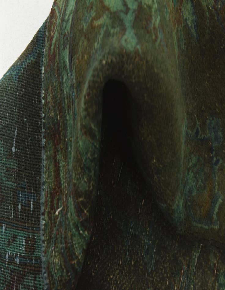 Detail image of 2' 9 x 4' 3 Hand Knotted Ultra Vintage Persian Wool Rug