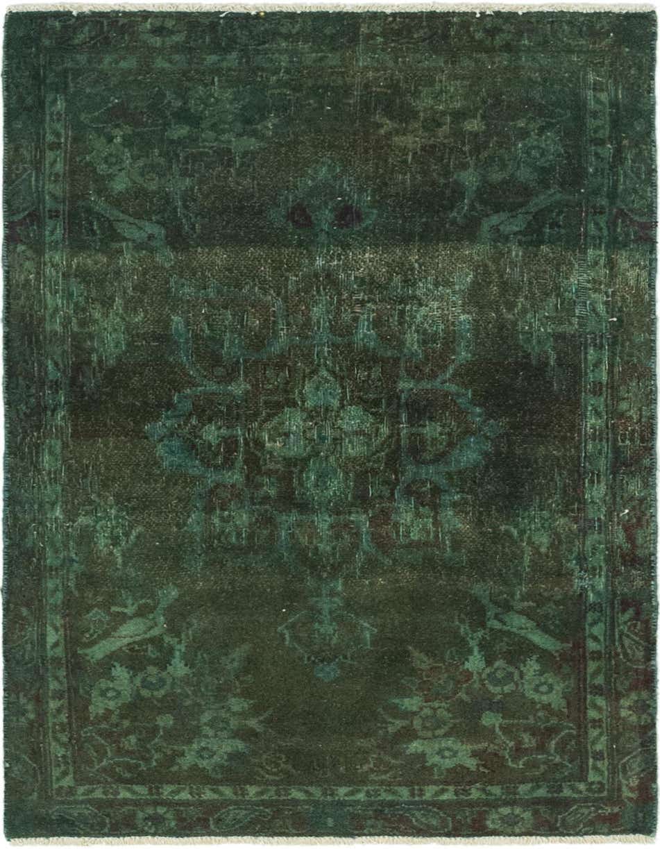 Primary image  2' 9 x 4' 3  Hand Knotted Ultra Vintage Persian Wool Rug