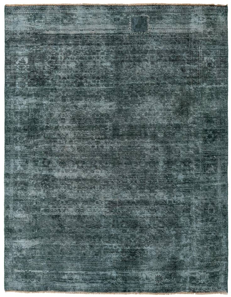 Detail image of 6' 5 x 9' 4 Hand Knotted Ultra Vintage Persian Wool Rug