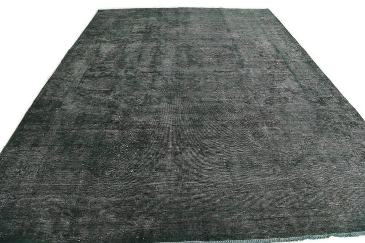 Detail image of 9' 7 x 12' 10 Hand Knotted Ultra Vintage Persian Wool Rug