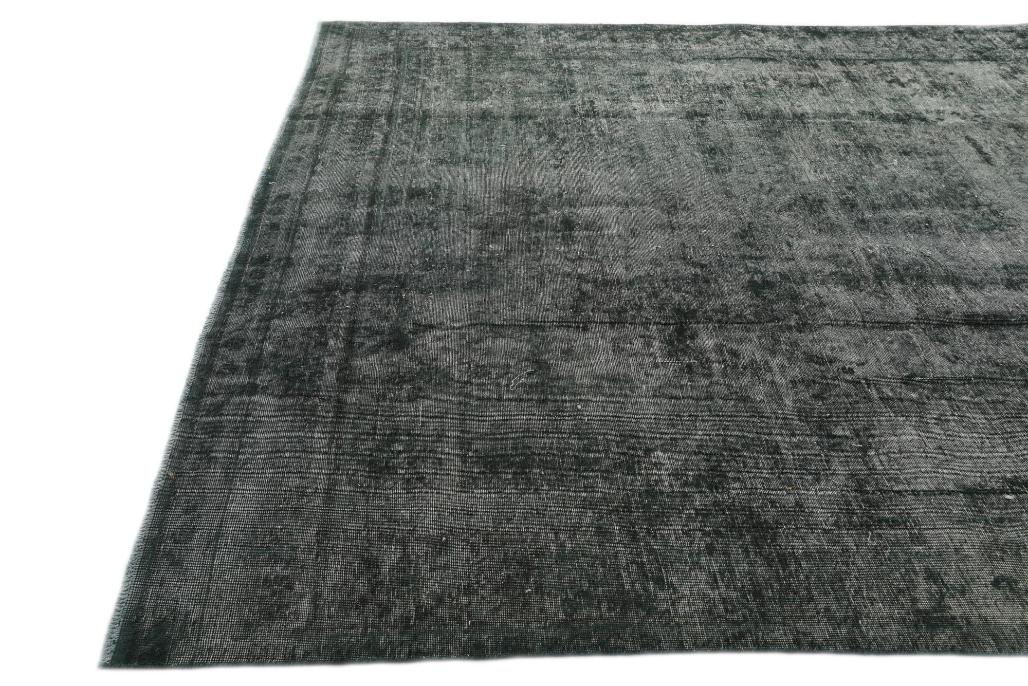 9' 7 x 12' 10 Hand Knotted Ultra Vintage Persian Wool Rug