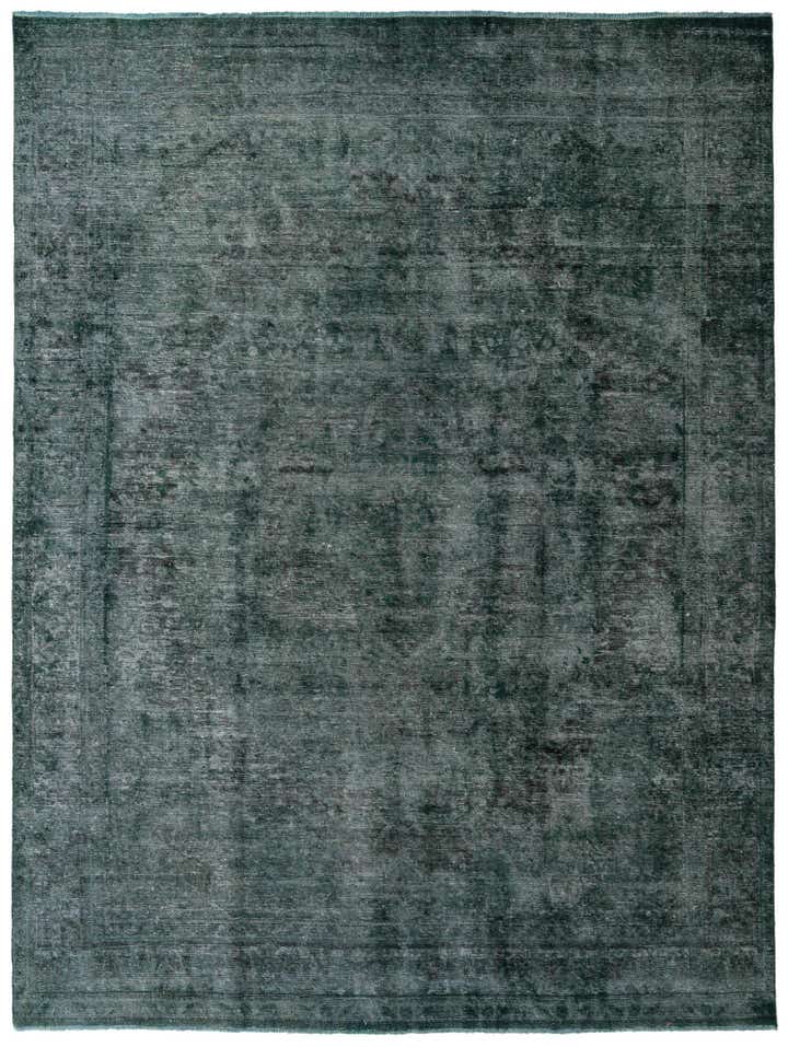 9' 7 x 12' 10 Hand Knotted Ultra Vintage Persian Wool Rug