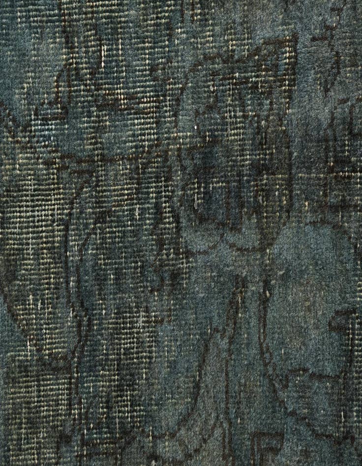 Detail image of 7' 10 x 10' 7 Hand Knotted Ultra Vintage Persian Wool Rug