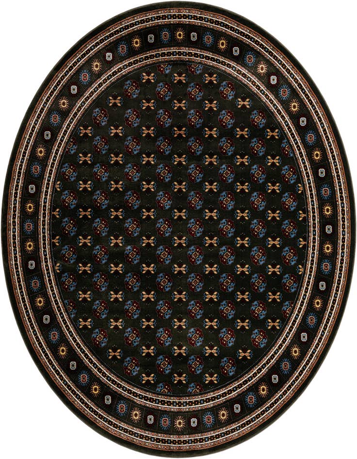 Detail image of 10' x 10' Bokhara Round Rug