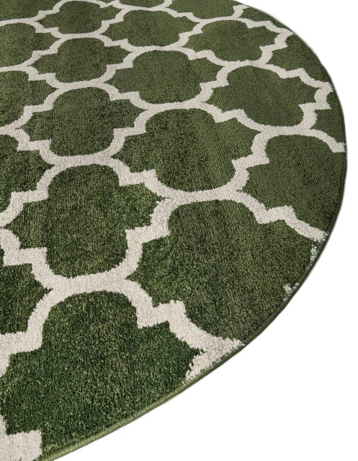 Detail image of 6' x 6' Lattice Round Rug