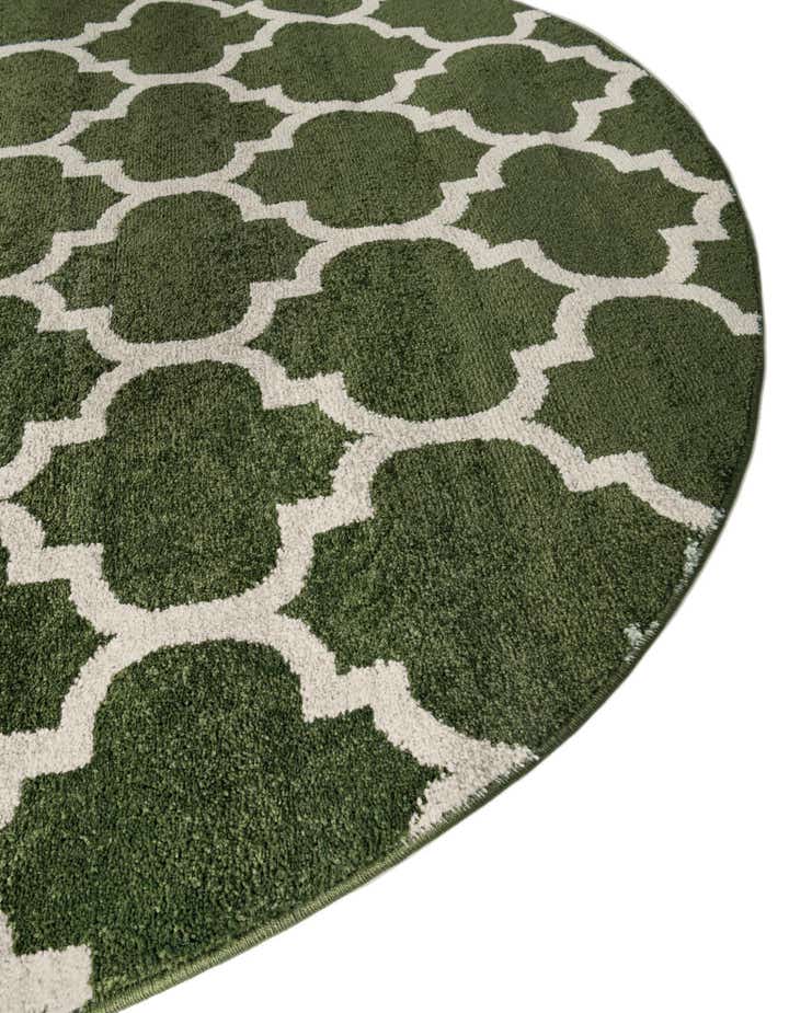 6' x 6' Lattice Round Rug