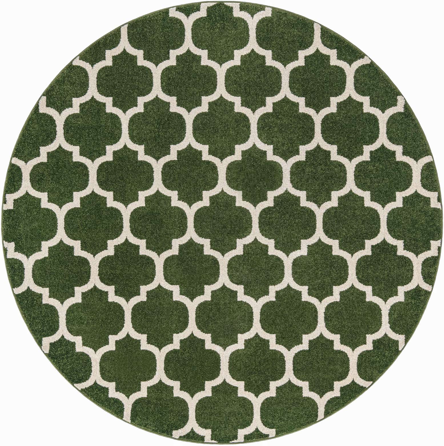 6' x 6' Lattice Round Rug