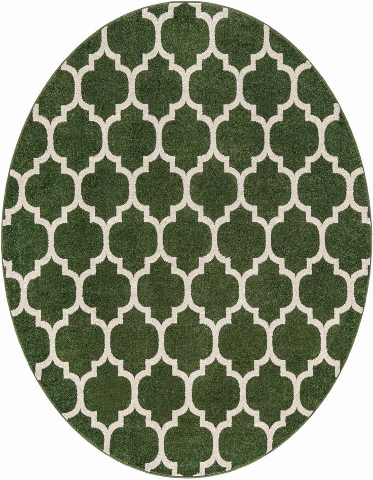 Detail image of 6' x 6' Trellis Round Rug