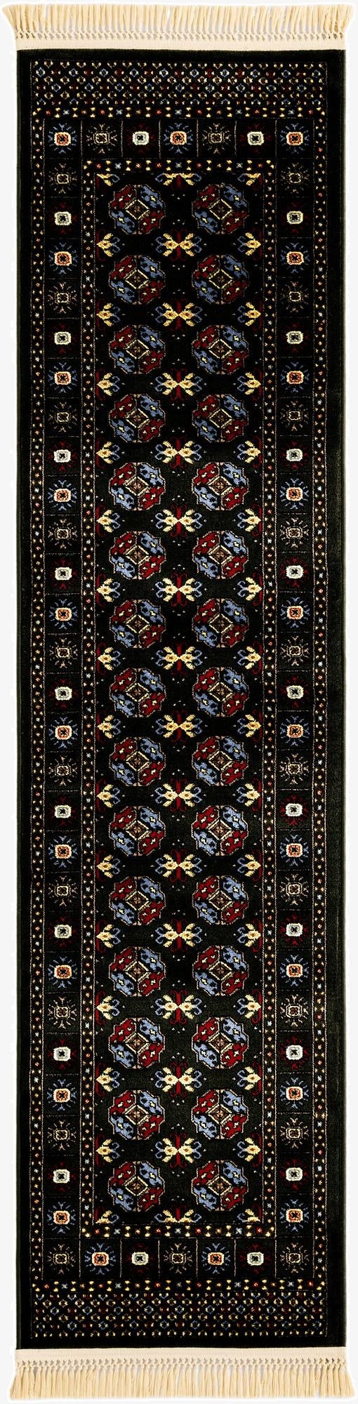 2' x 8' Bokhara Runner Rug