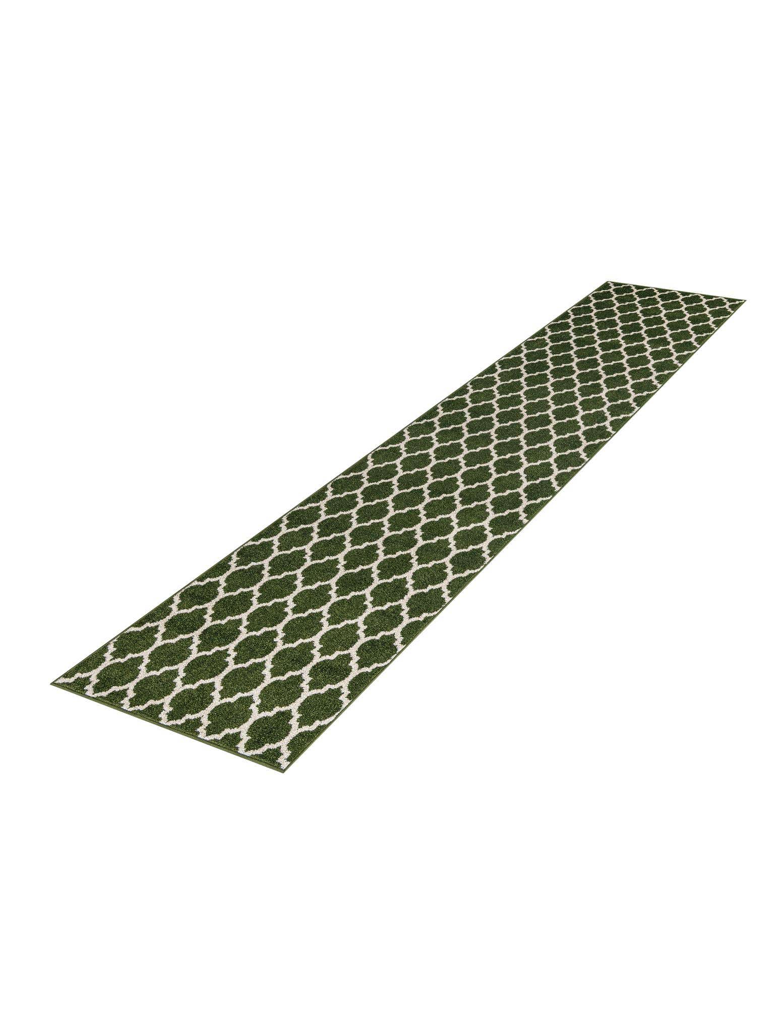 Detail image of 80cm x 305cm Trellis Runner Rug