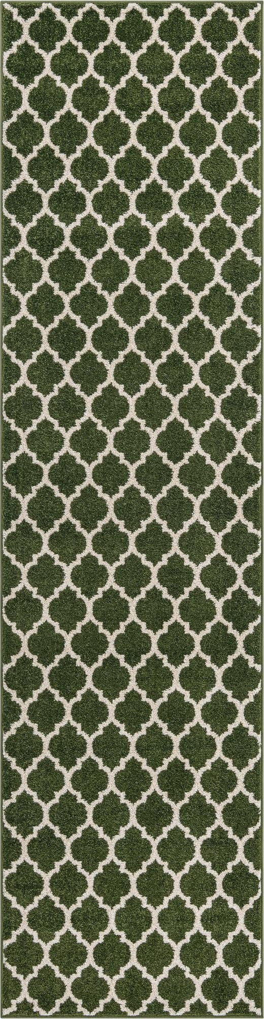 2' 7 x 10' Lattice Runner Rug