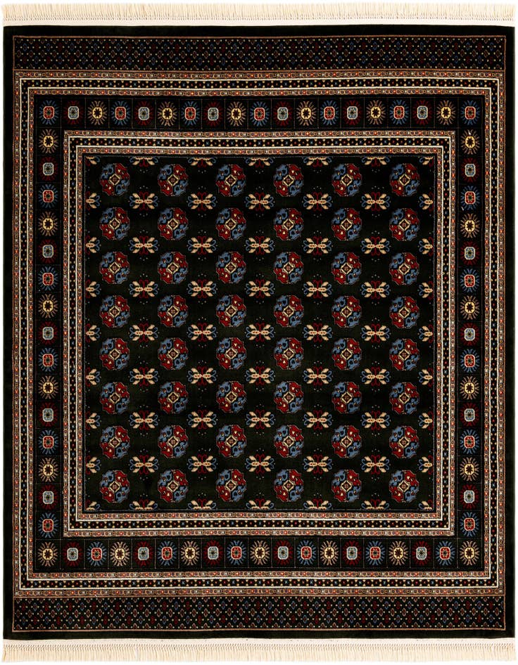 Detail image of 7' 10 x 7' 10 Bokhara Square Rug