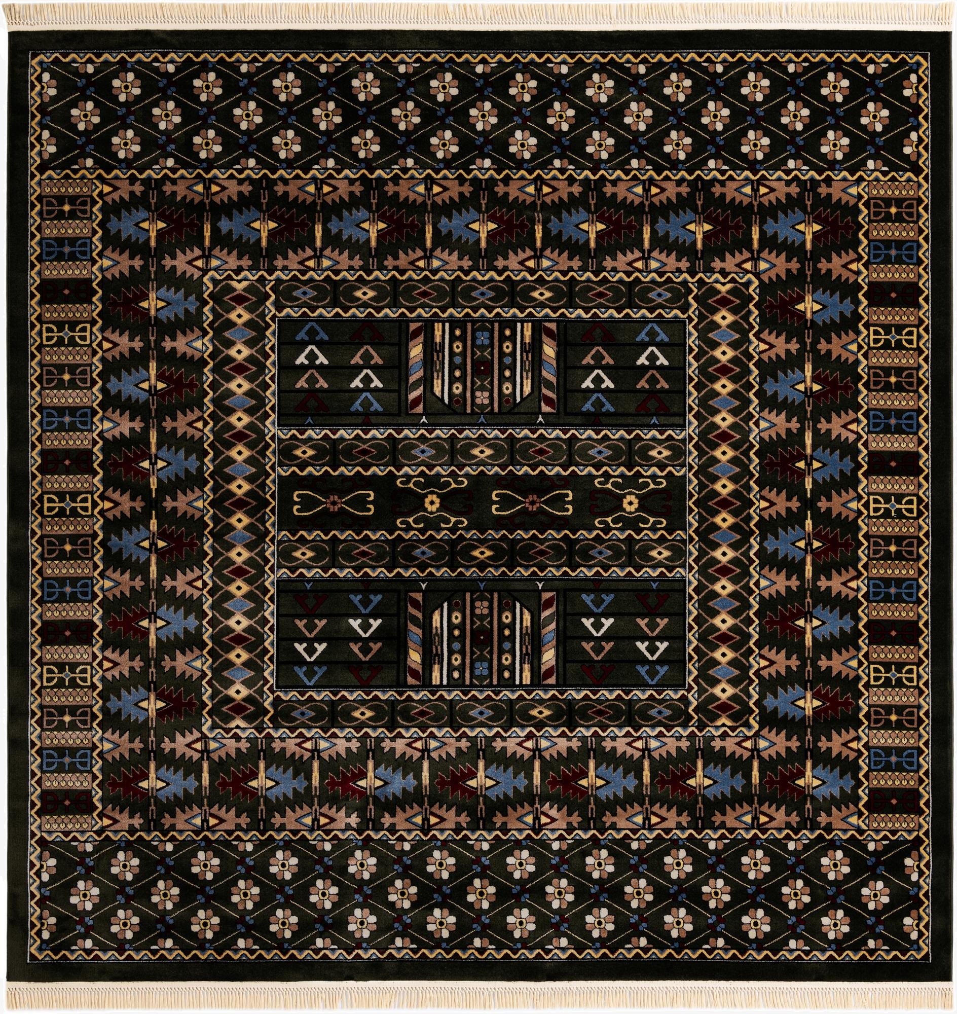 10' x 10' Bokhara Square Rug