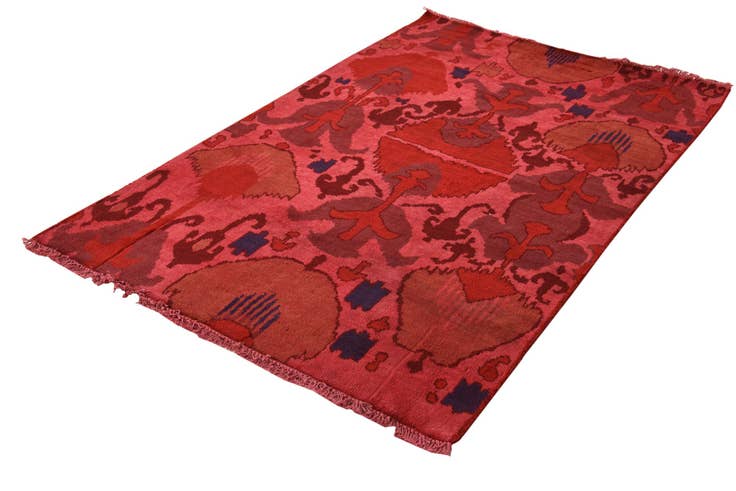 Detail image of 4' 3 x 6' 7 Hand Knotted Darya Wool Rug