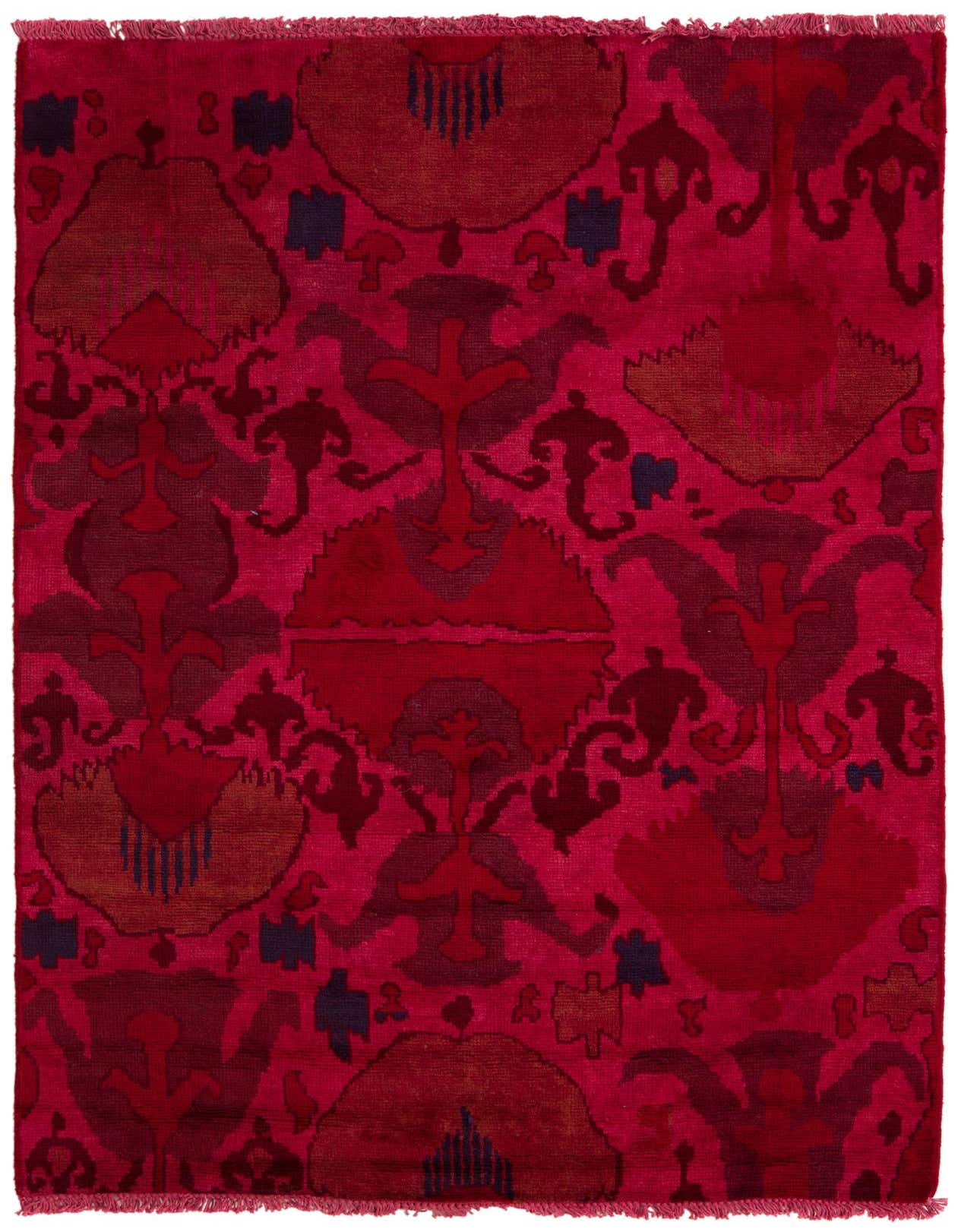 4' 3 x 6' 7 Hand Knotted Darya Wool Rug
