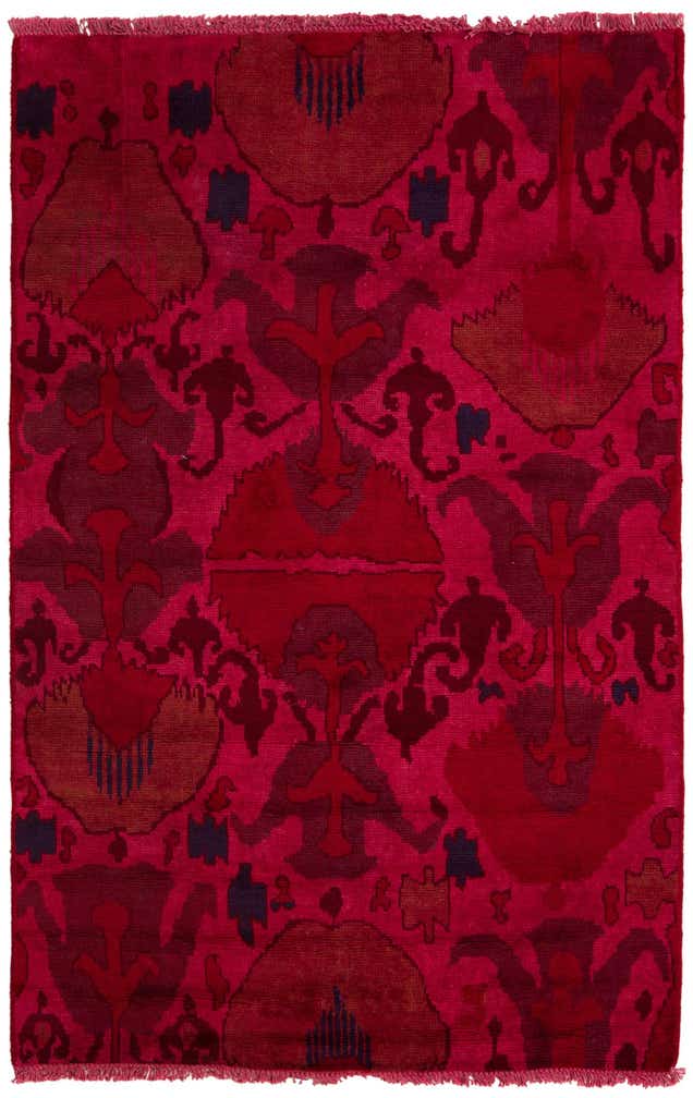 4' 3 x 6' 7 Hand Knotted Darya Wool Rug