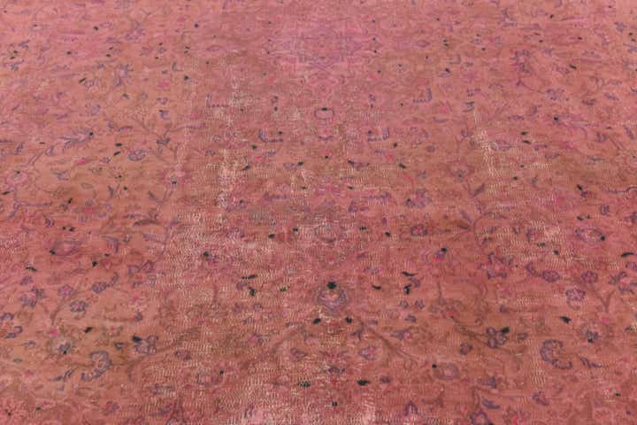 9' 5 x 12' 4 Hand Knotted Ultra Vintage Persian Wool Rug