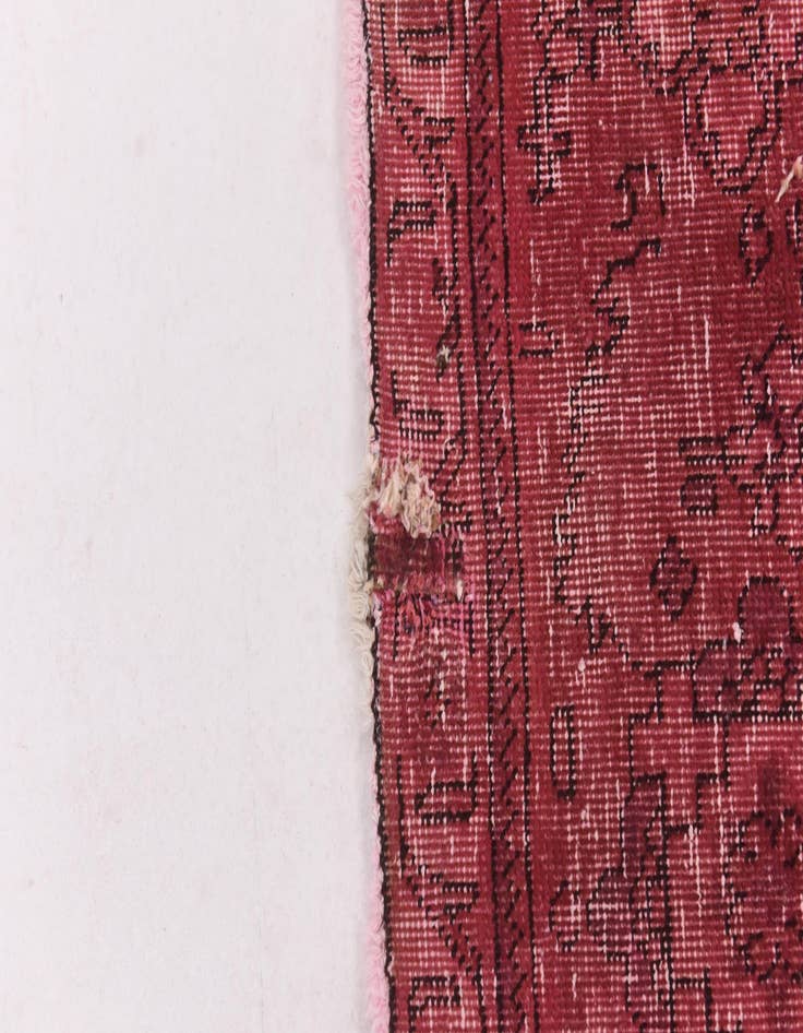 Detail image of 7' 9 x 11' Hand Knotted Ultra Vintage Persian Wool Rug