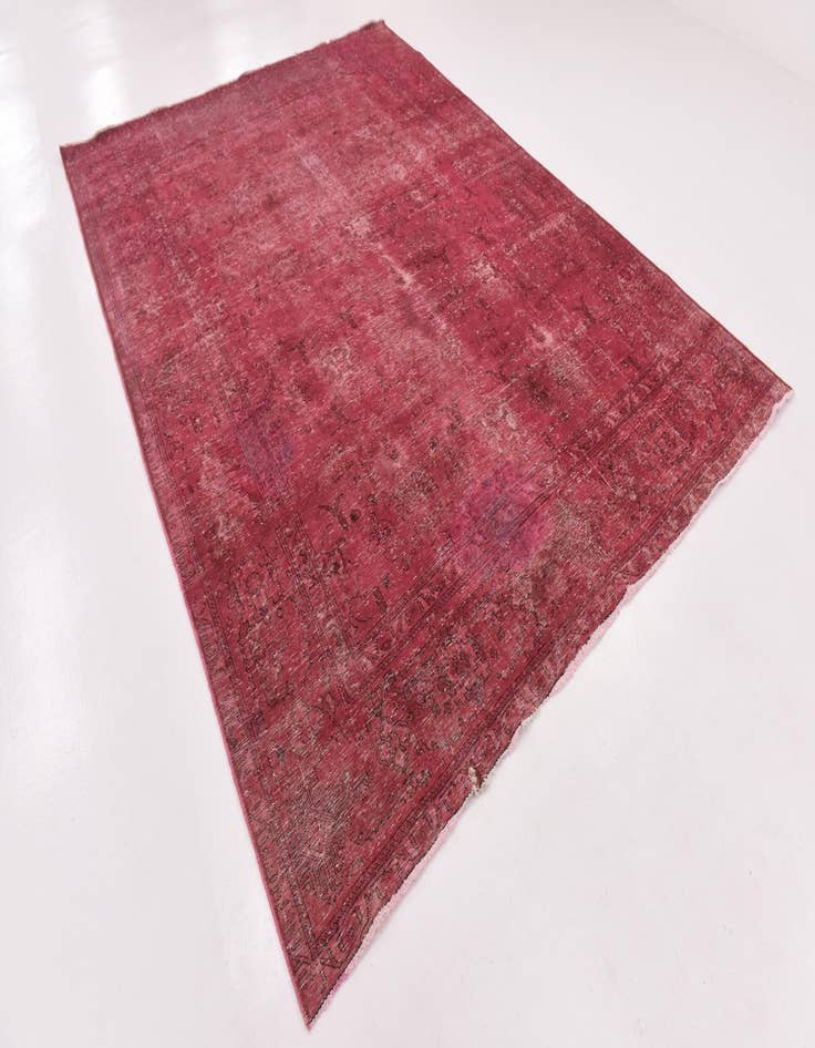 Detail image of 7' 9 x 11' Hand Knotted Ultra Vintage Persian Wool Rug