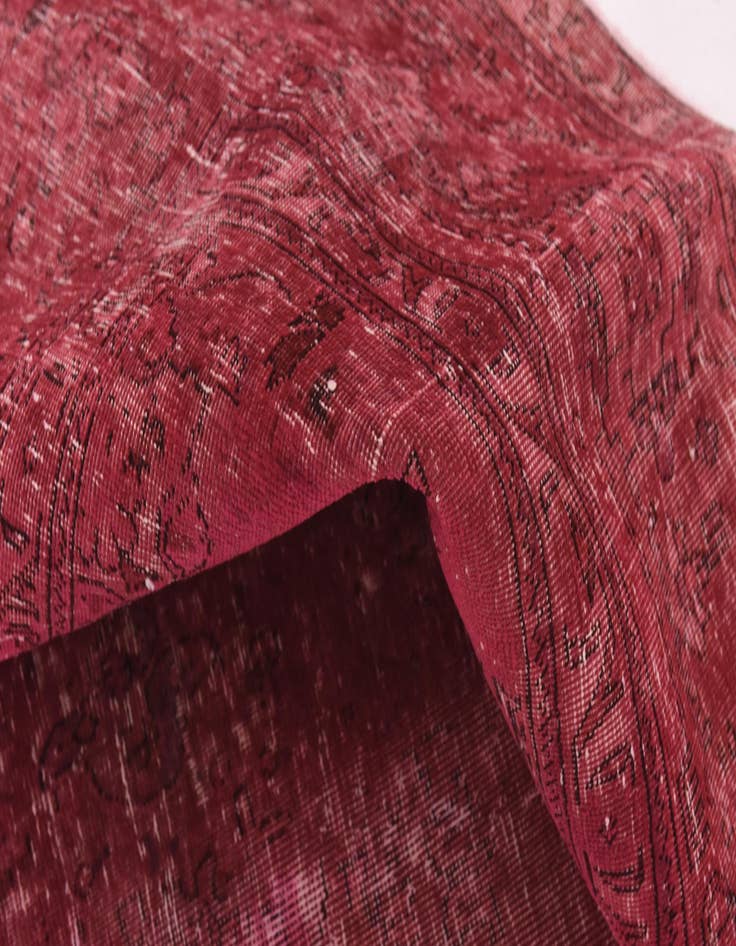 Detail image of 7' 9 x 11' Hand Knotted Ultra Vintage Persian Wool Rug