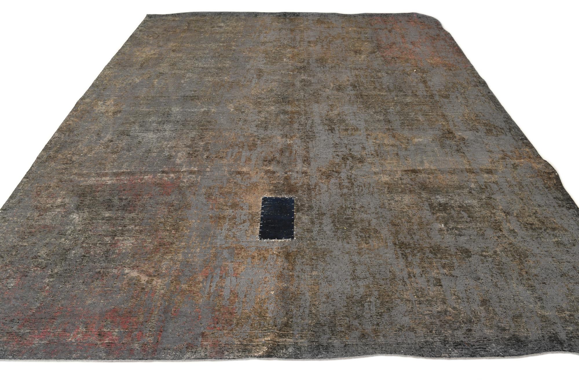 9' 5 x 12' Hand Knotted Ultra Vintage Persian Wool Rug