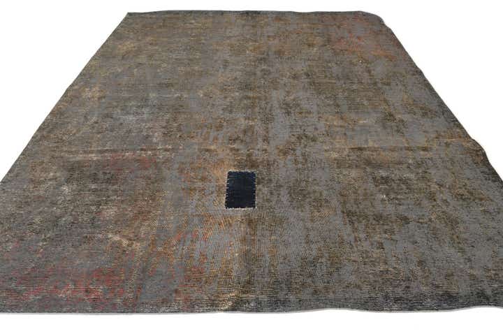 9' 5 x 12' Hand Knotted Ultra Vintage Persian Wool Rug