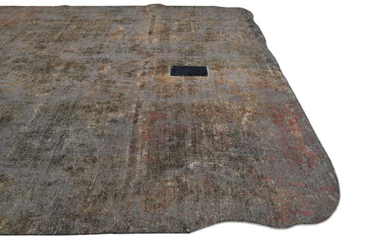9' 5 x 12' Hand Knotted Ultra Vintage Persian Wool Rug