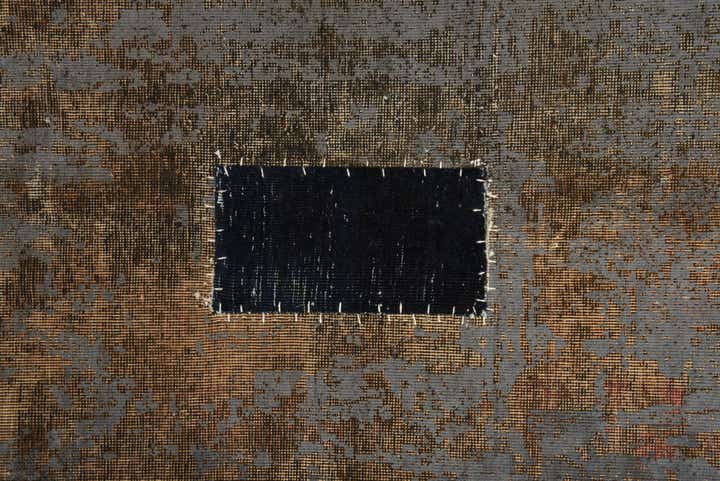 9' 5 x 12' Hand Knotted Ultra Vintage Persian Wool Rug