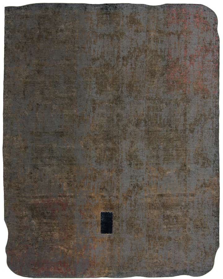 9' 5 x 12' Hand Knotted Ultra Vintage Persian Wool Rug