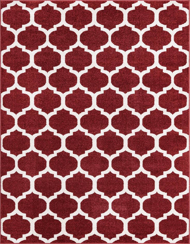 Detail image of 5' 3 x 8' Lattice Rug