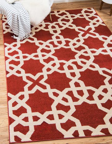 5' x 8' Lattice Rug