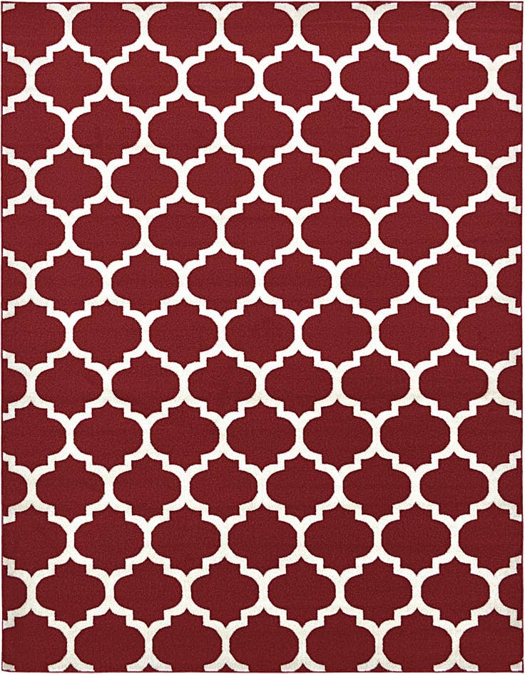 Detail image of 7' 10 x 11' Lattice Rug