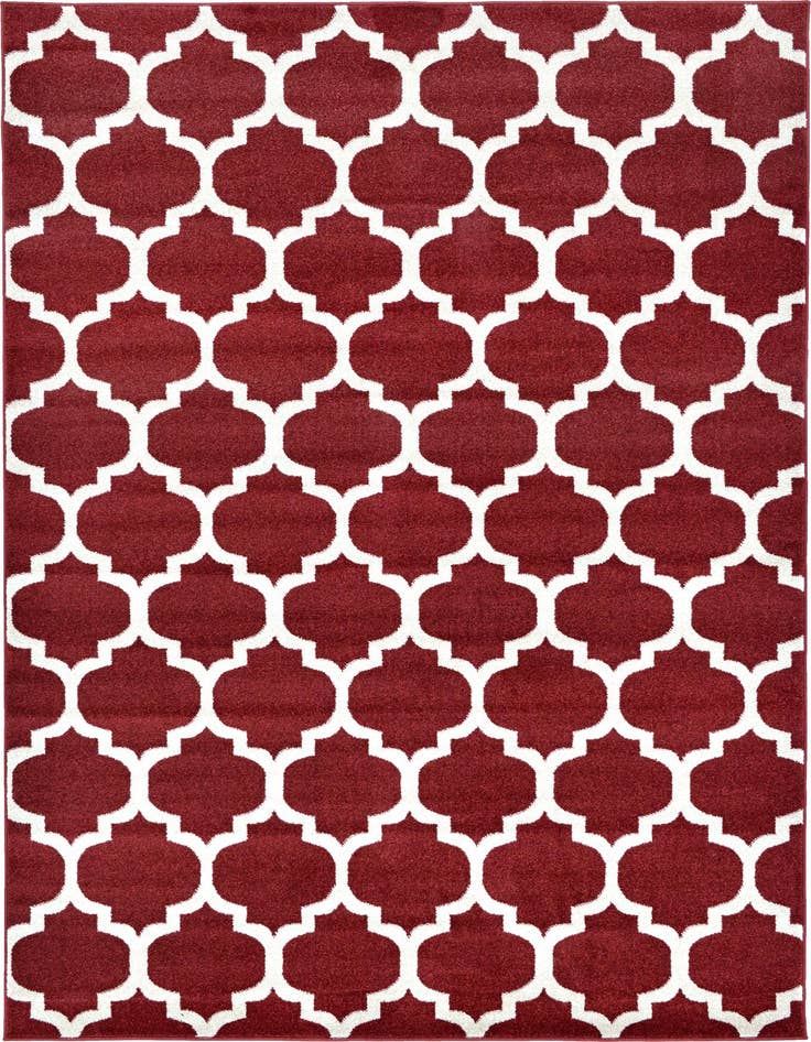Detail image of 6' x 9' Trellis Rug