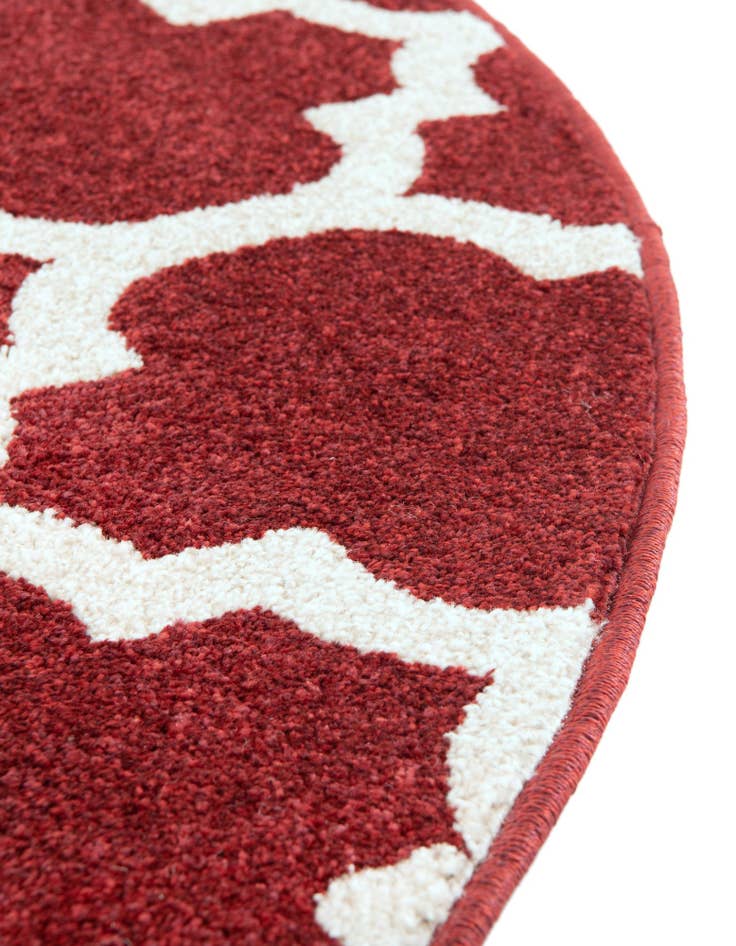 Detail image of 3' x 3' Lattice Round Rug