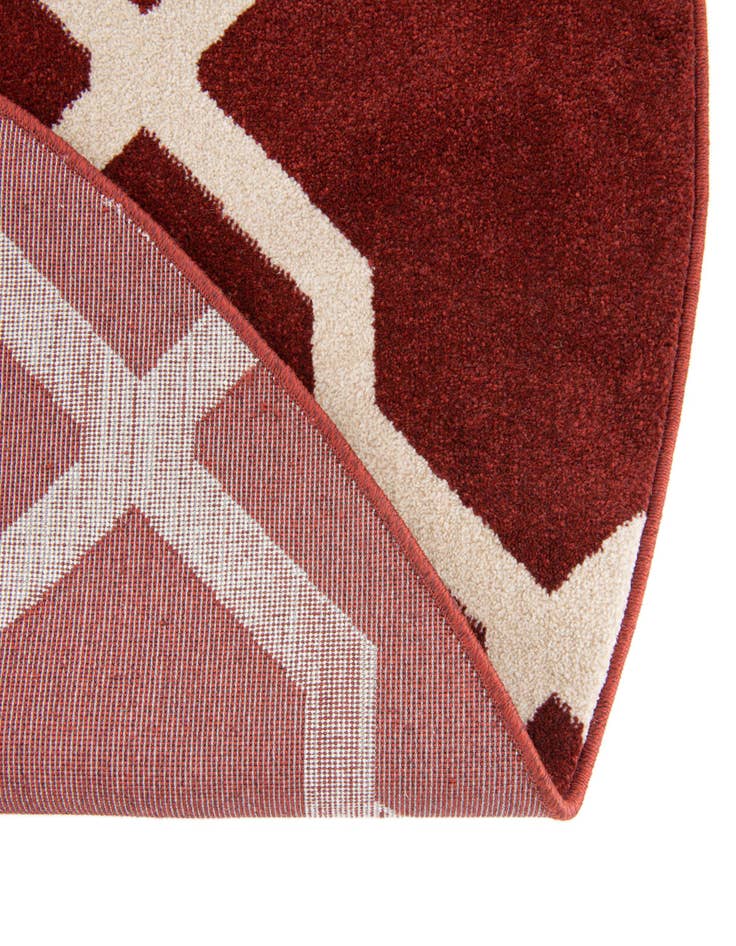 Detail image of 6' x 6' Lattice Round Rug