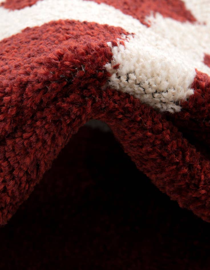 Detail image of 3' 3 x 3' 3 Lattice Round Rug