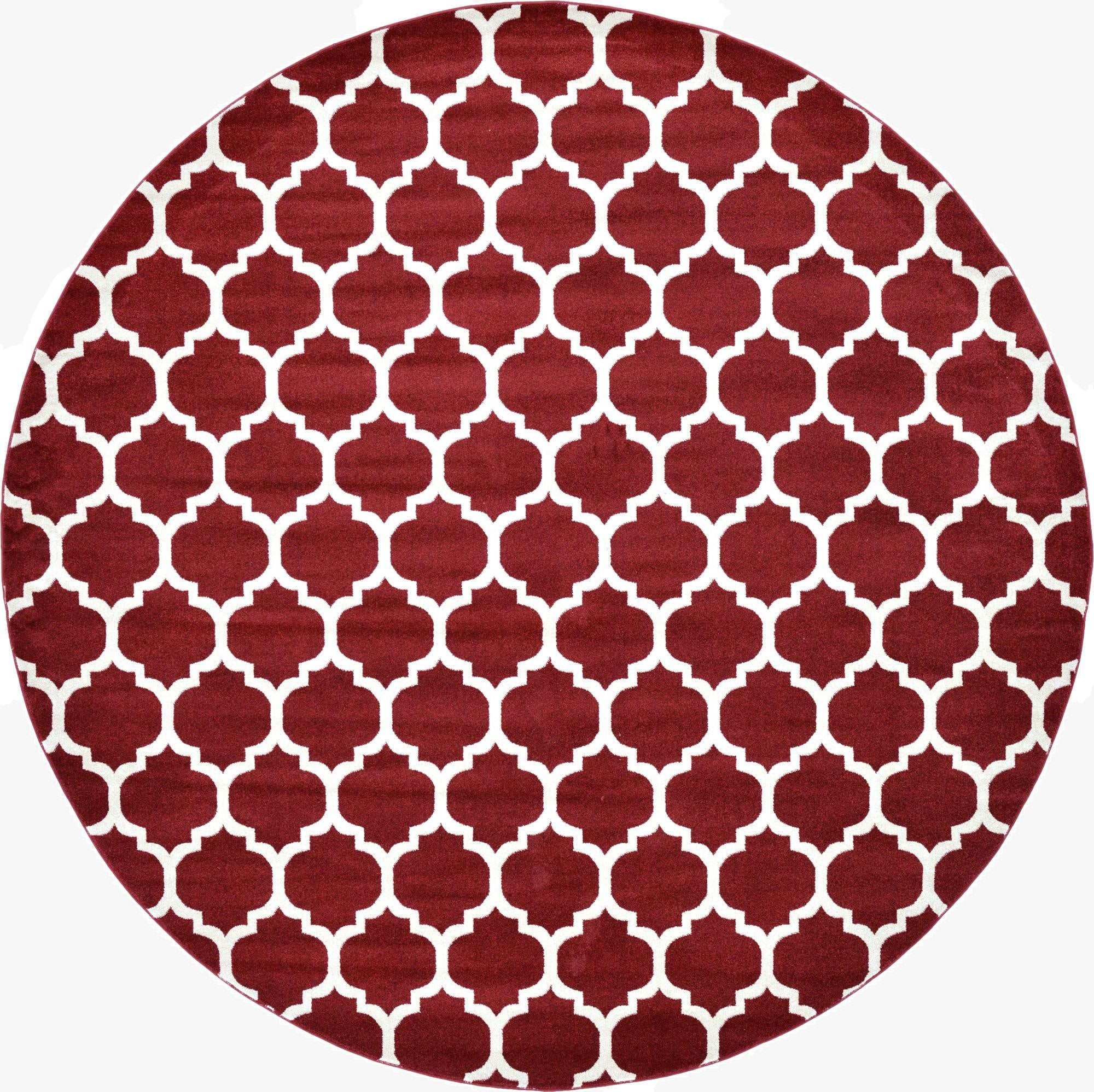 370cm x 370cm Trellis Round Rug