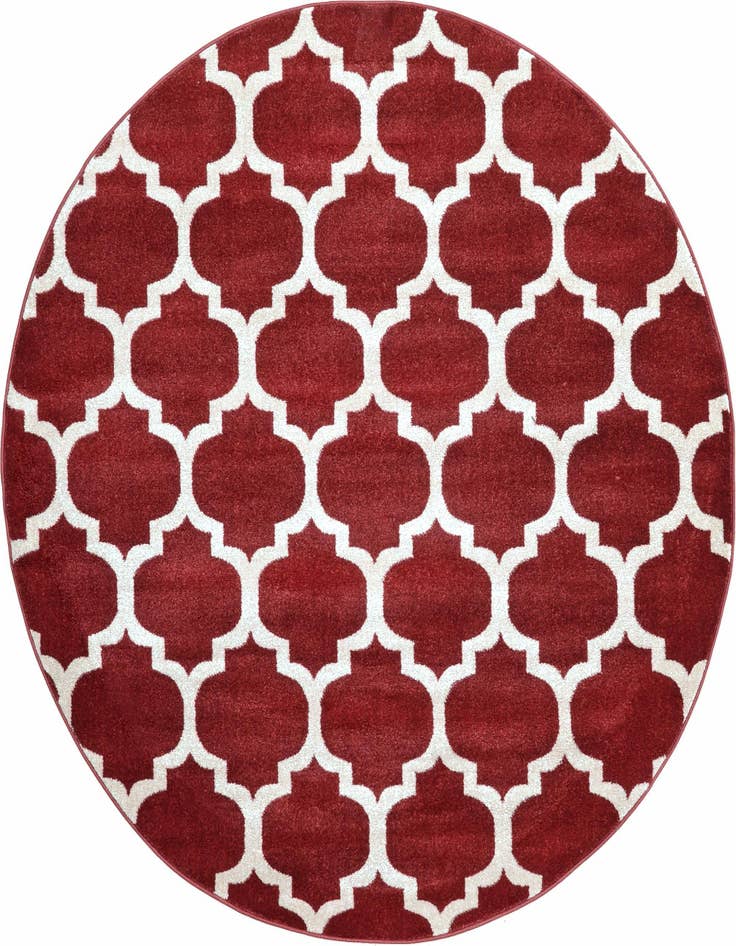 Detail image of 6' x 6' Trellis Round Rug