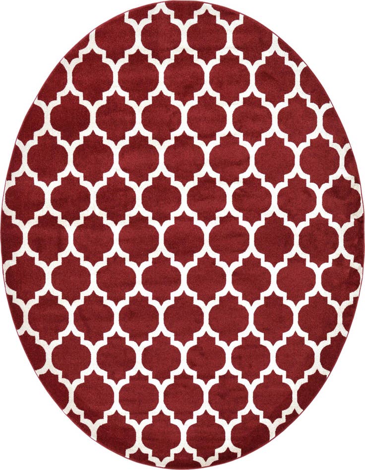 Detail image of 10' x 10' Trellis Round Rug