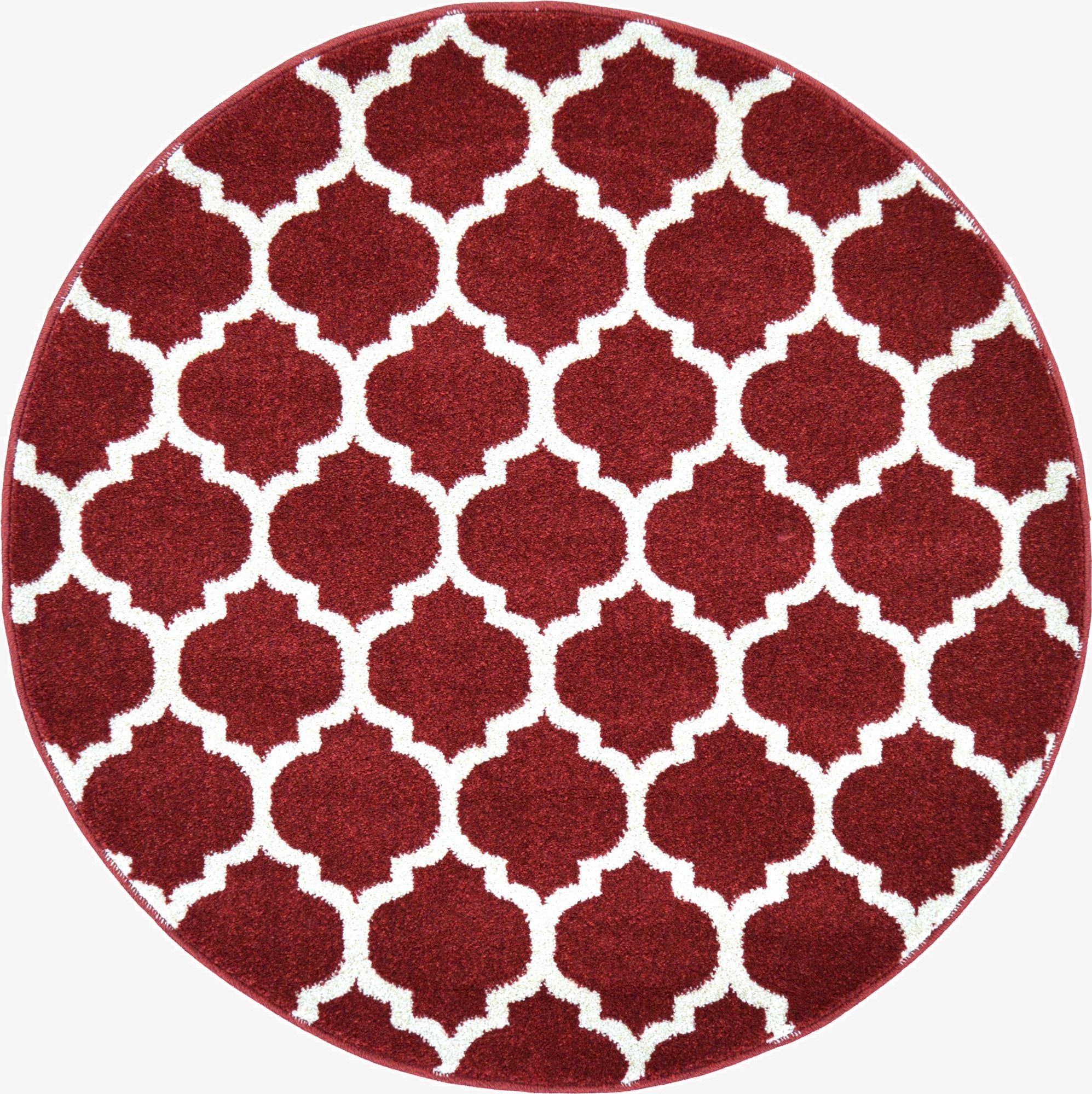 Primary image 3' x 3' Trellis Round Rug
