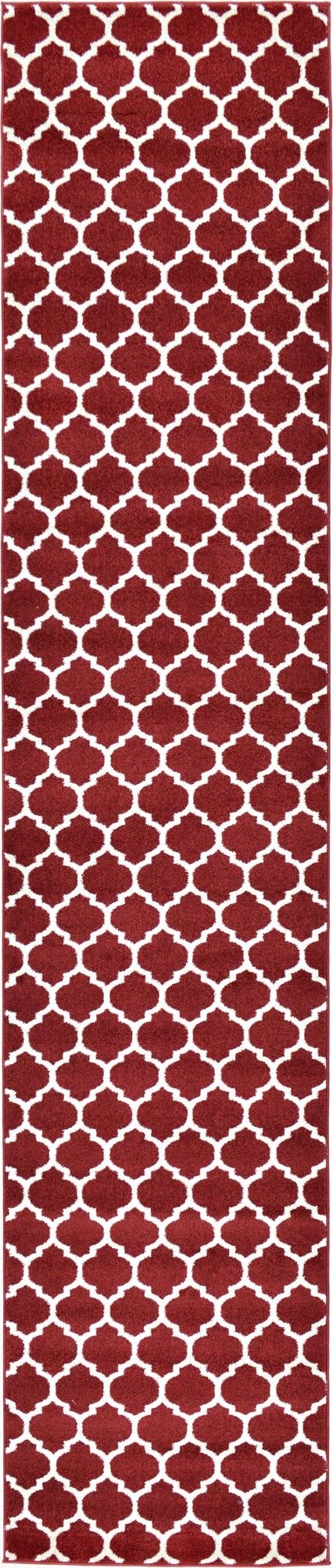 2' 7 x 13' Lattice Runner Rug