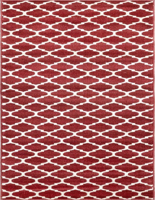 Detail image of 2' 7 x 10' Trellis Runner Rug