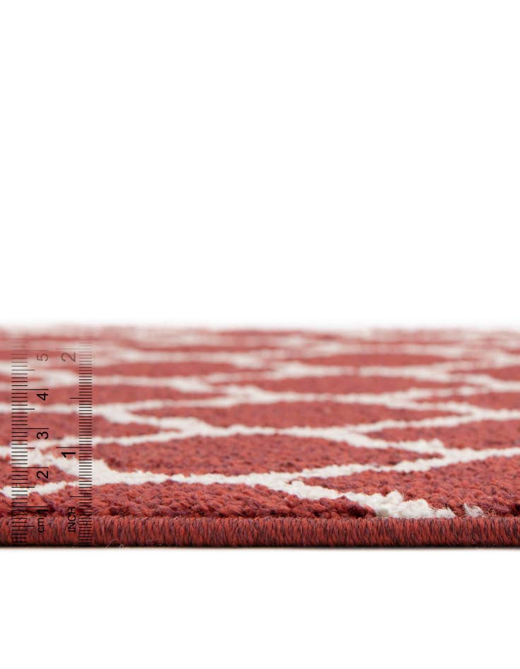 Detail image of 10' x 10' Lattice Square Rug