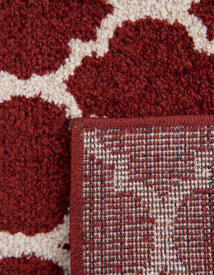 Detail image of 10' x 10' Lattice Square Rug