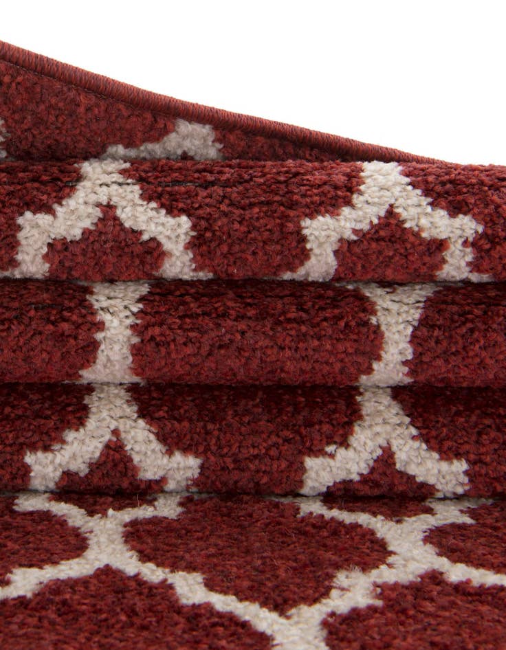 Detail image of 10' x 10' Lattice Square Rug