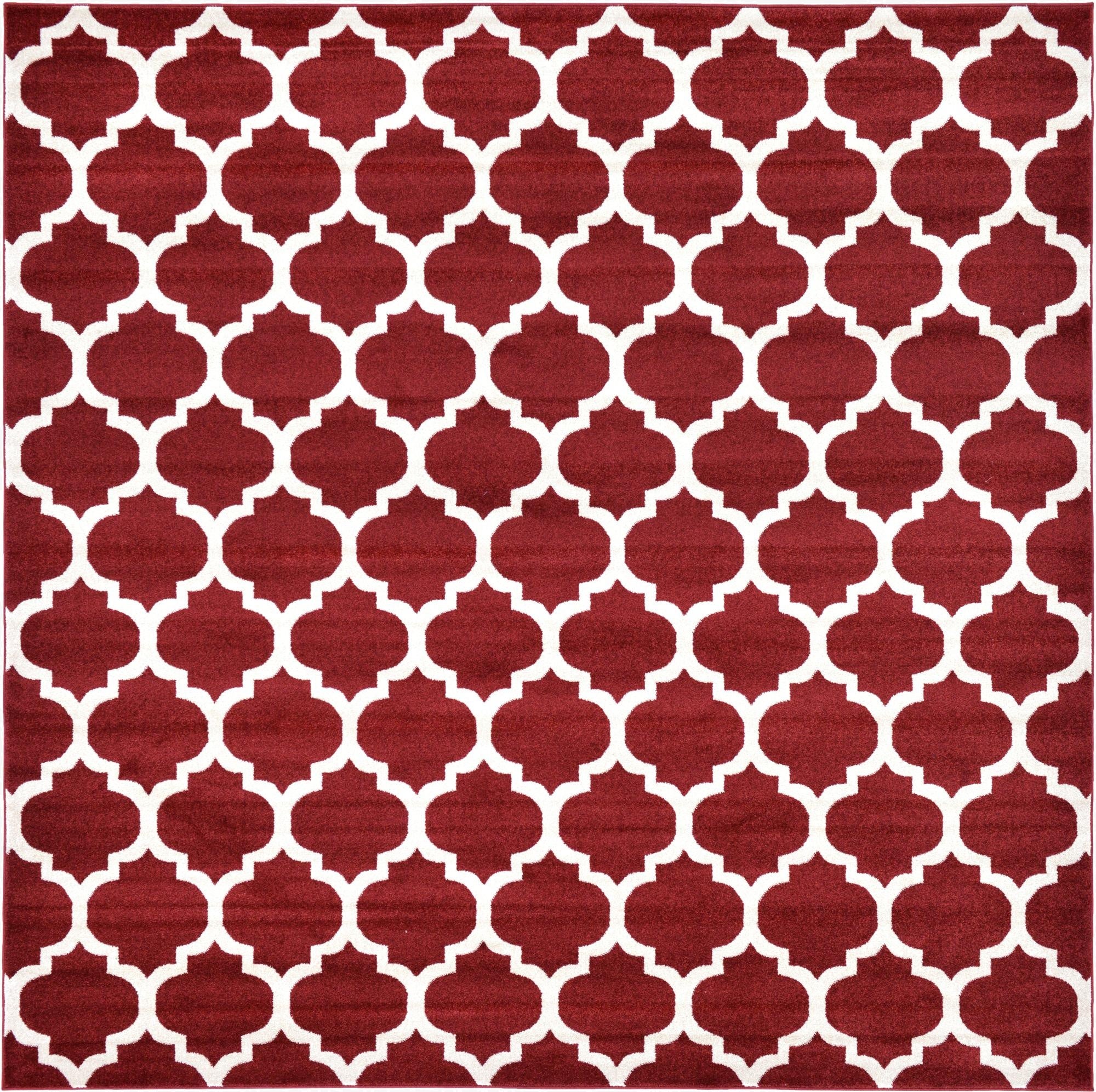 10' x 10' Lattice Square Rug