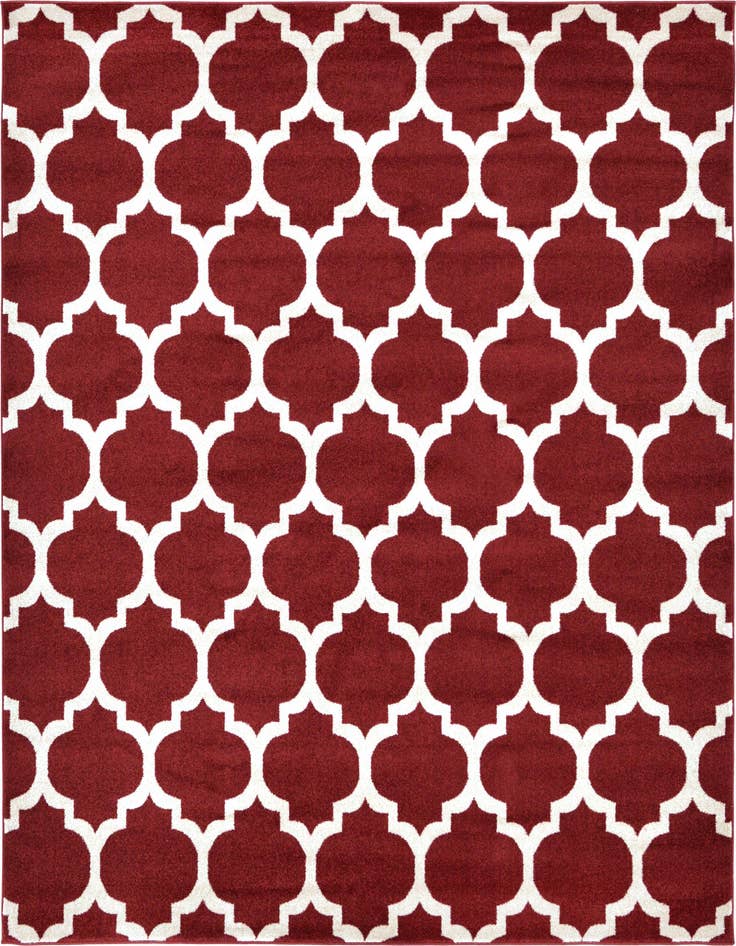 Detail image of 7' 10 x 7' 10 Trellis Square Rug