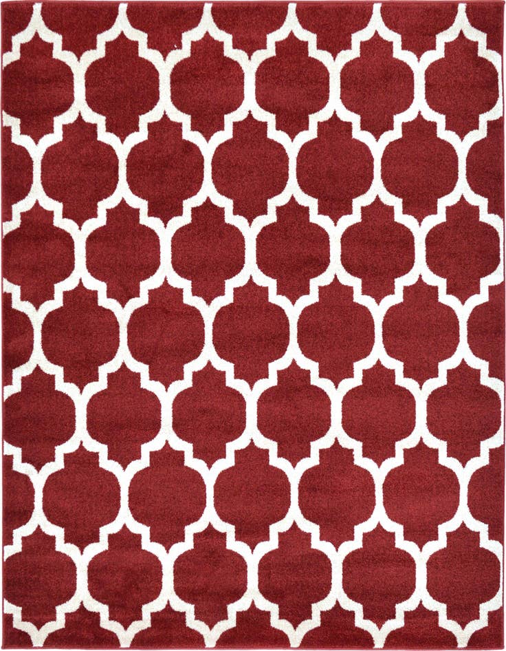 Detail image of 6' x 6' Trellis Square Rug
